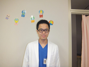 金沢市内の病院勤務の小児科医・山田真平先生